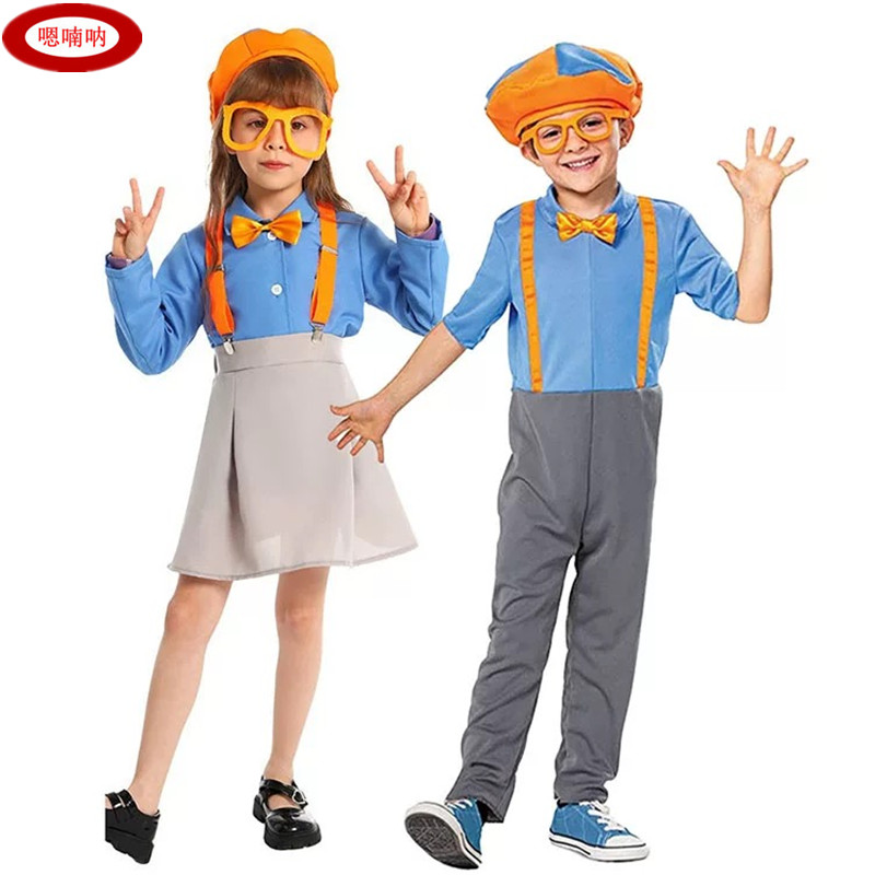 男女童Blippi英语启蒙同款服装