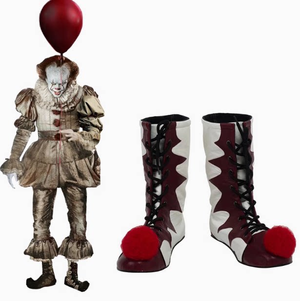 Pennywise Clown Halloween Cosplay Costume