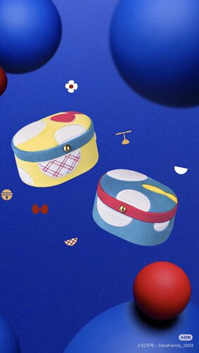多啦A梦80周年限定star Jewelry联名首饰盒首饰包