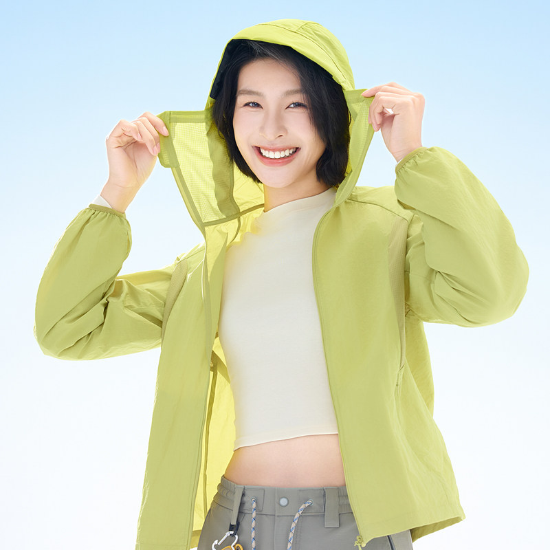 短款原纱夏季高品质情侣款轻薄透气防紫外线防晒衣皮肤衣休闲外套