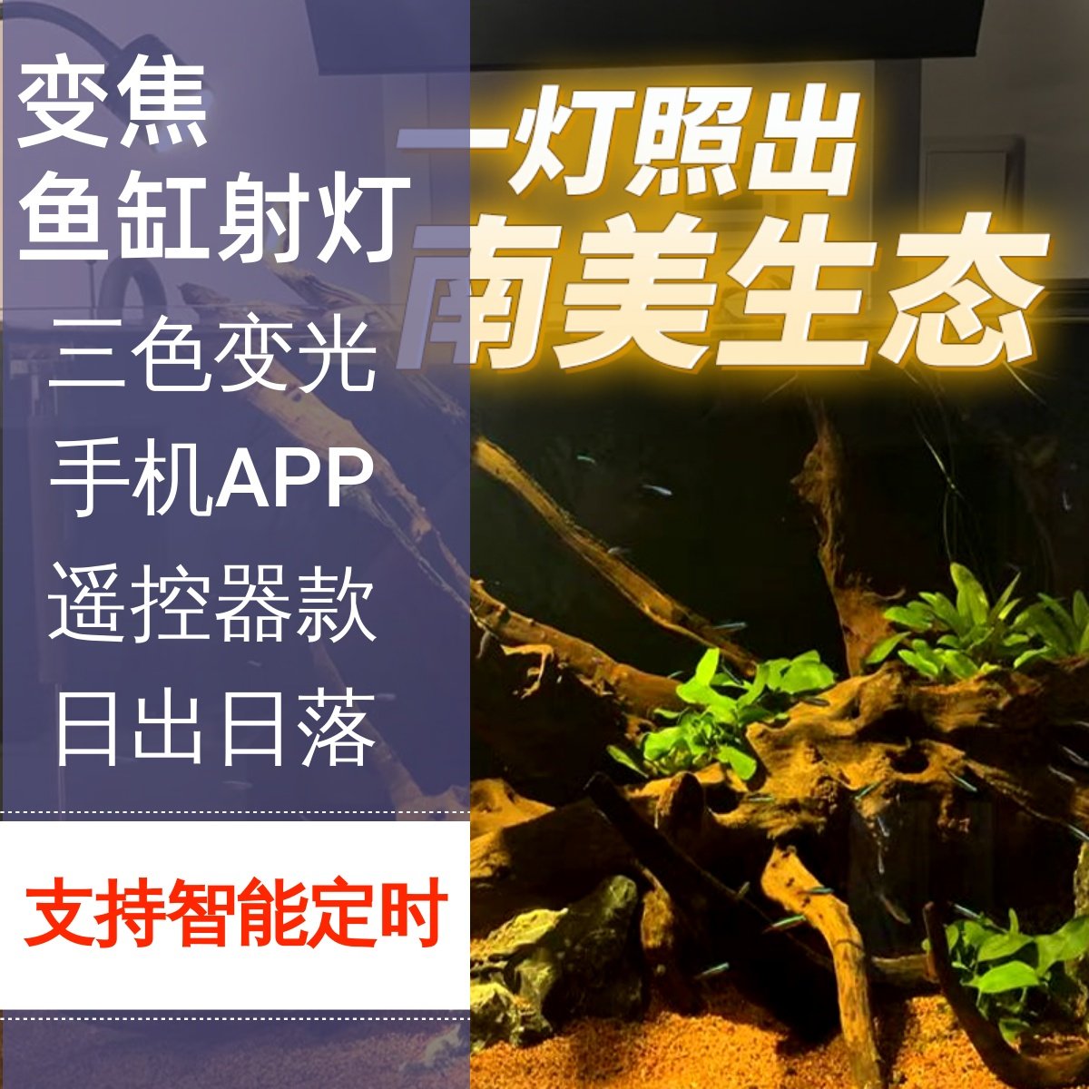 南美鱼缸射灯led防水迷你小型水族箱雷龙照明灯水草三湖原生夹灯,宠物/宠物食品及用品,照明器材,淘宝优惠券,粉丝福利购,淘宝优惠卷