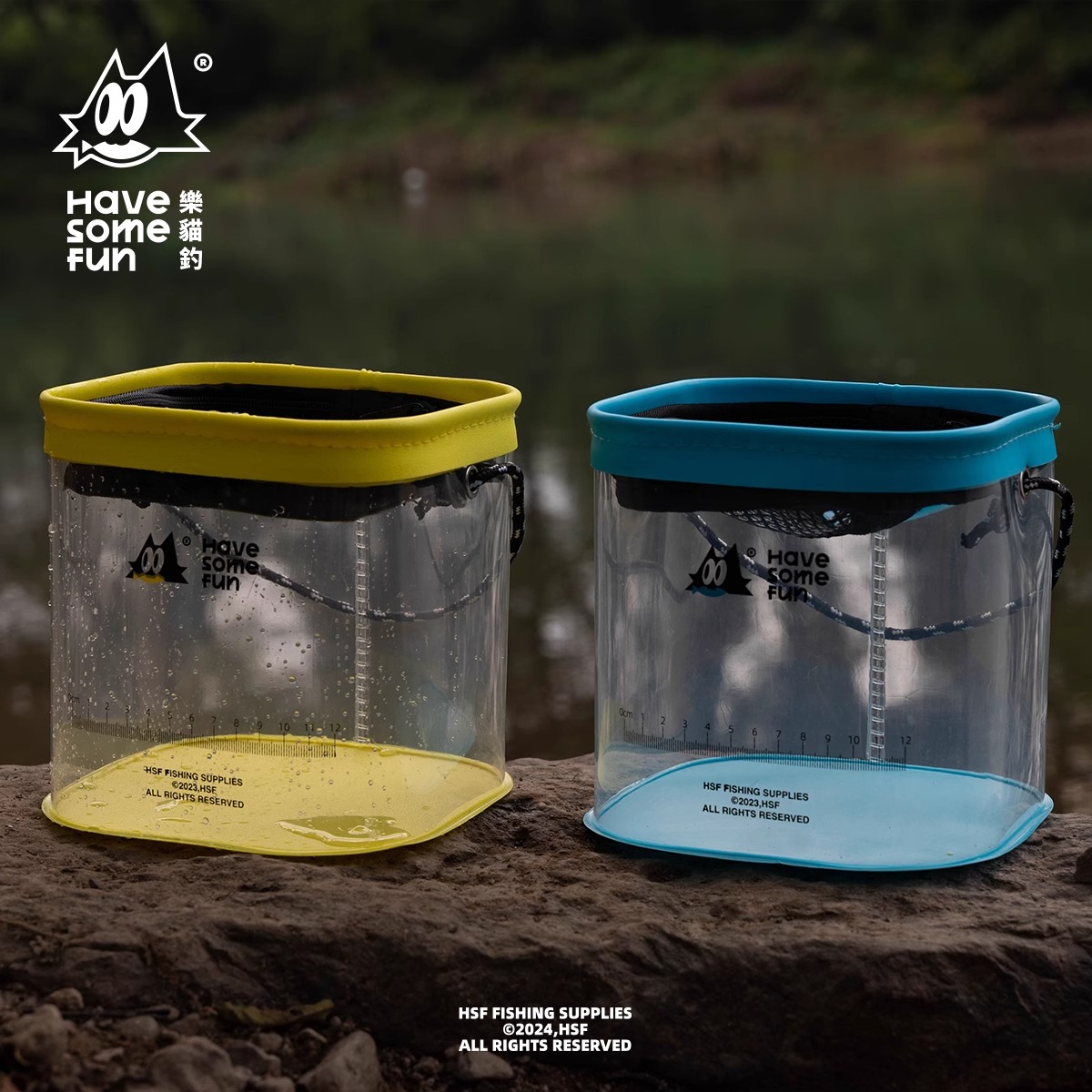 乐猫钓活鱼桶加厚EVA多功能折叠
