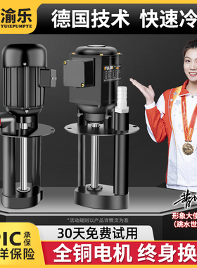 渝乐线切割磨铣车机床冷却循环水泵DBAB单相220V三相380V油泵电泵