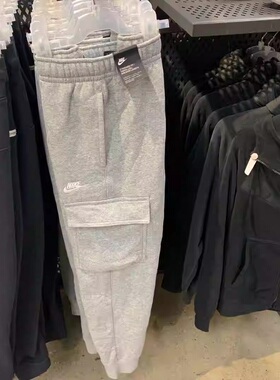 NIKE耐克裤子男裤2020新款工装运动裤收口休闲长裤CD3130-010-063