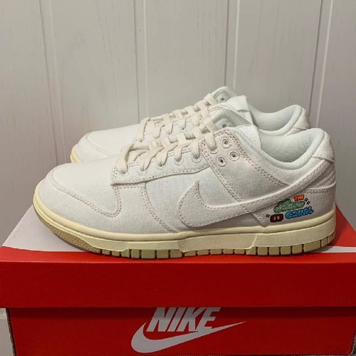 Nike Dunk Low 防滑女款低帮灰白简约板鞋时尚FD0868-133