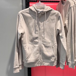 072 舒适加绒连帽刺绣保暖休闲夹克外套905231 NIKE 耐克男子冬季