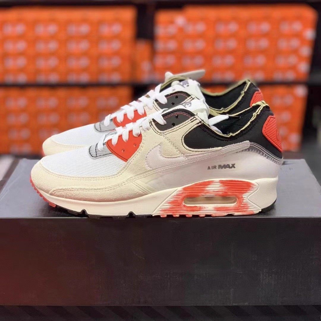 Nike耐克Air Max 90气垫缓震防滑耐磨运动休闲跑鞋DC7856-100