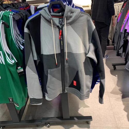 NIKE耐克冬季2019新款男欧文运动休闲篮球加绒外套BV9286-657-010