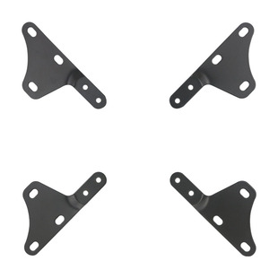 液晶显示器支架孔距延长臂显示器延长板定制电脑支架延长条扩展臂