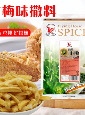 台湾飞马甘梅粉梅子粉地瓜条撒料撒粉烧烤鸡排鸡翅调料调味粉商用