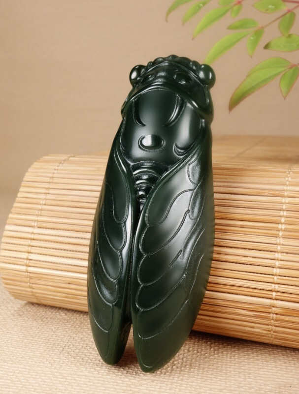 青玉一鸣惊人挂件天然山料吊坠