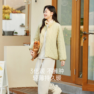 顶呱呱官方旗舰店长袖睡衣加厚加绒棉袄保暖冬季女士家居服套装