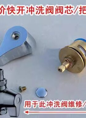 全铜快开阀蹲便器冲水阀