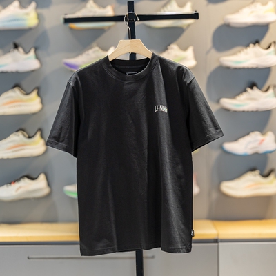 李宁短袖男子冰感排汗短袖T恤