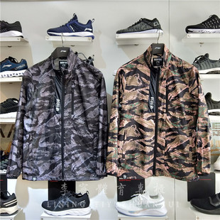 2018夏款正品李宁篮球系列男子连帽运动风衣薄款皮肤衣AFDN067