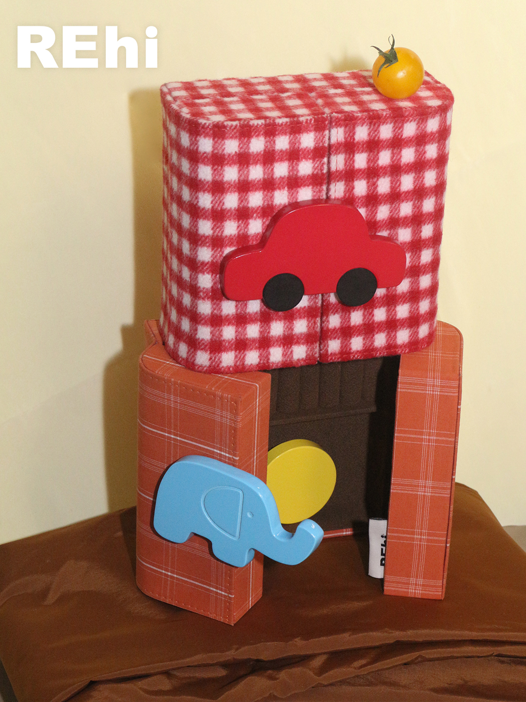 REhi磁吸开门首饰盒大容量收纳盒