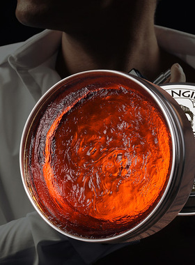 外贸150g发蜡古龙水味黑色彩盒造型发泥持久定型保湿自然蓬松