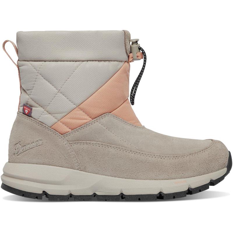 代购Danner女士雪地靴保暖防水防滑户外靴中筒套脚冬季靴