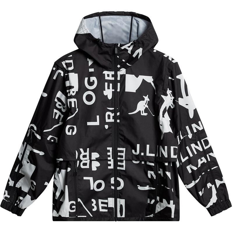 代购J．Lindeberg/金·林德伯格三件式可变型防泼水黑白印