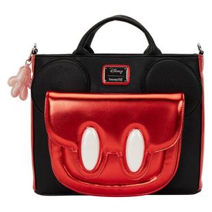 代购Loungefly男女双肩包可转换背包可拆卸挂饰前袋装饰内衬协调