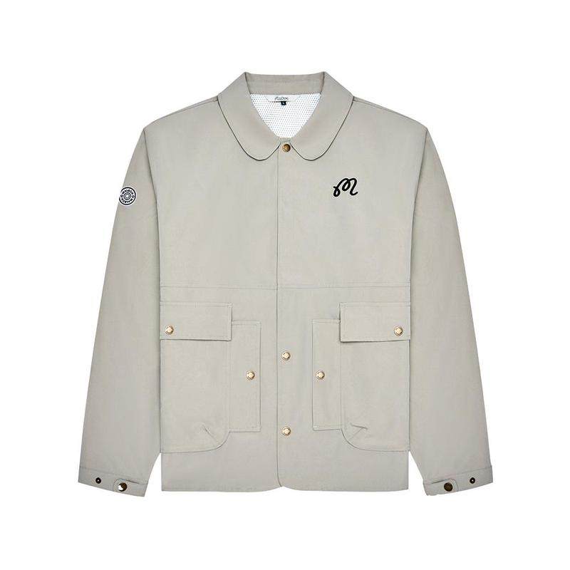 代购MALBON GOLF男士夹克防风保暖耐用多口袋聚酯纤维100浅绿色,运动/瑜伽/健身/球迷用品,高尔夫上装,淘宝优惠券,粉丝福利购,淘宝优惠卷