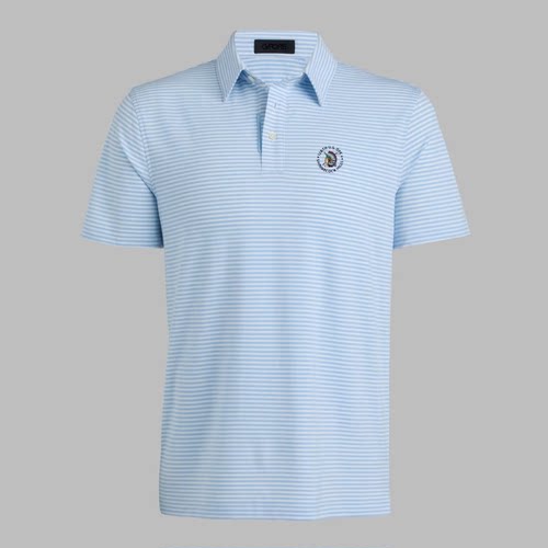 代购GFORE X 2026 U.S. OPEN美国公开赛限定款蓝白条纹高尔夫T恤
