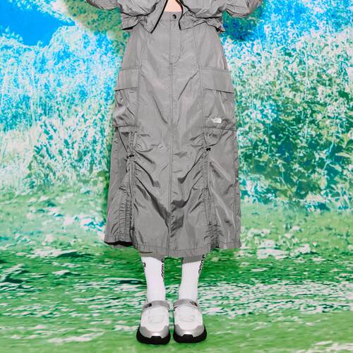 海外代购THE NORTH FACE/北面女士运动半身裙防风耐磨工装风
