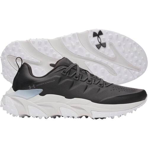 海外代购Under Armour/安德玛男士高尔夫鞋防水缓震针织鞋面