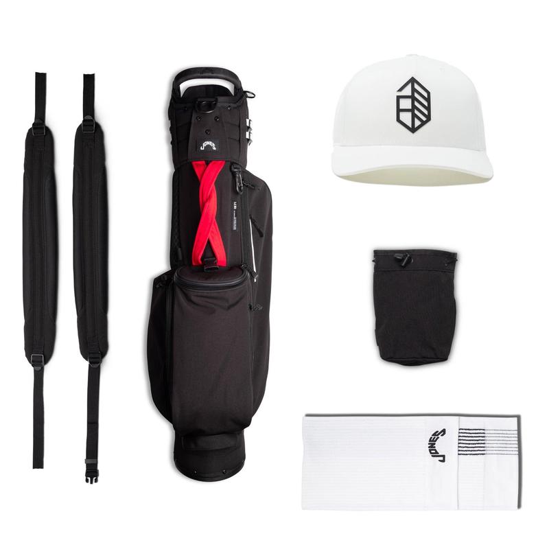 代购Jones男女高尔夫球包多口袋设计保温冷藏层柔软绒布储物袋