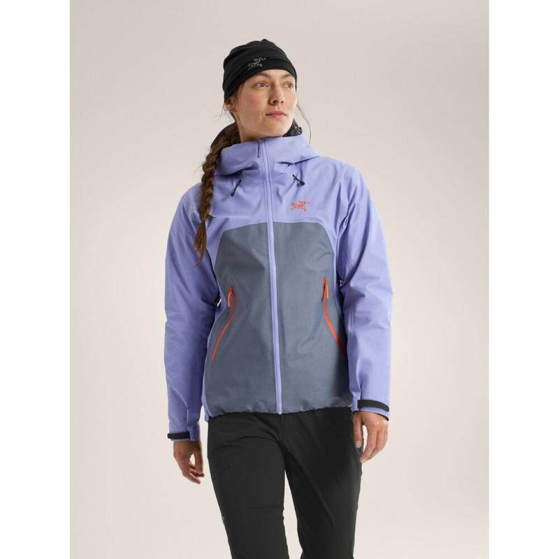 代购ARC&lsquo;TERYX/始祖鸟女式轻量防水透气冲锋衣防风登山户