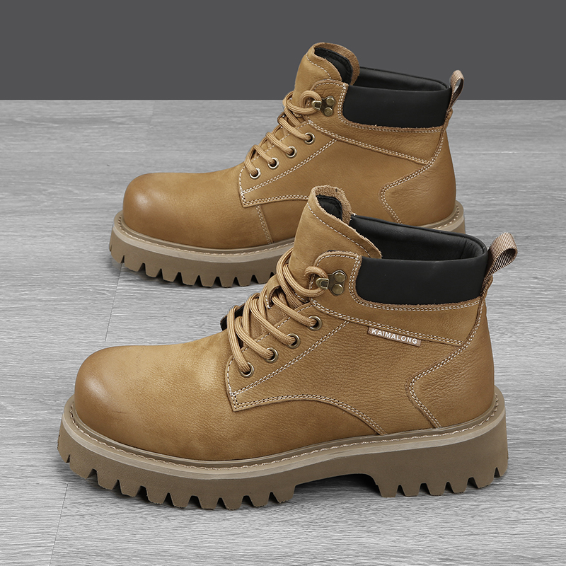 头层牛皮2025款男士马丁靴