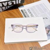 ROMEO罗密欧板材商务多边形男女款 镜框近视镜架眼镜全框超轻12006