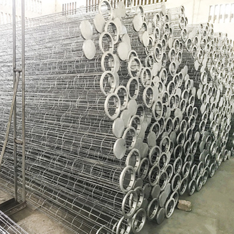 厂家可定除尘袋笼除尘笼骨除尘骨架规格防静电耐用器袋式