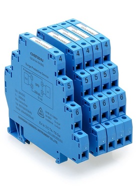辰竹仪表 CZLB-24(B2) 二线制 信号浪涌电涌保护器 SPD防雷器24V