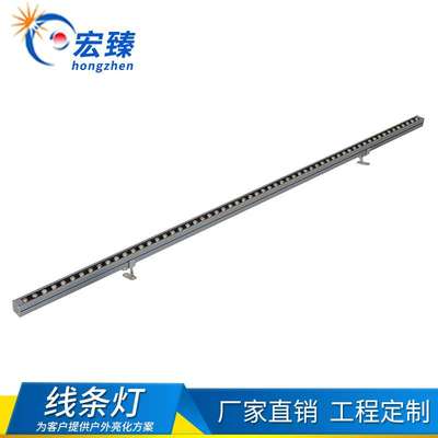 超窄户外线条灯 带透镜楼体亮化轮廓灯可调角度180度线条灯