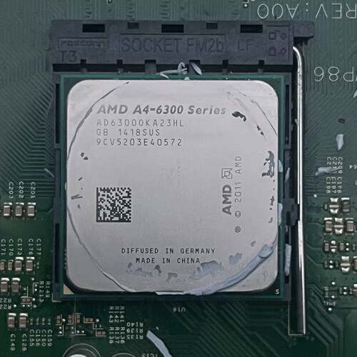 可维修AMD A4-6300系列CPU，FM2接口，型号AD63议价
