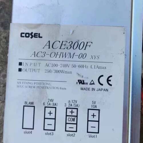 可维修ACE300F-AC3-OHWM-00电源COSEL议价