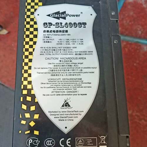 可维修 正品Glacial Power GP-SL400CT议价