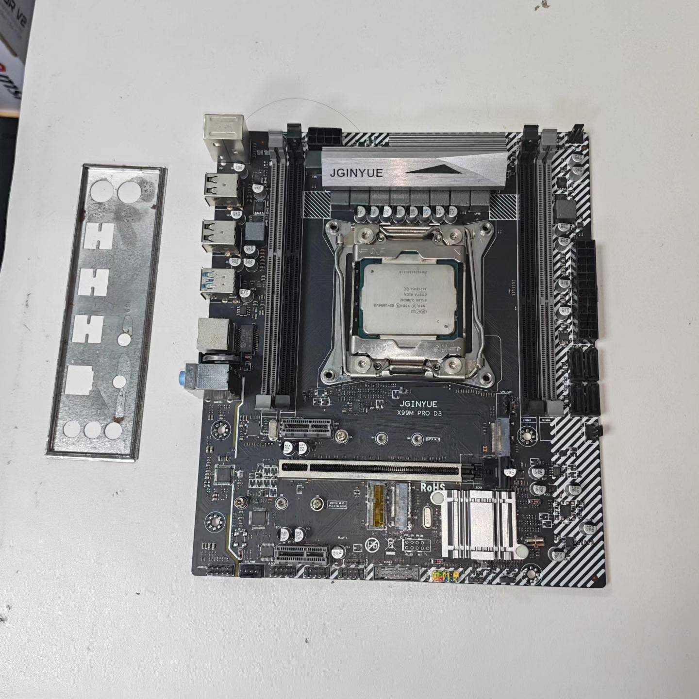 可维修E5-2696V3搭精粤X99M-PRO D3主板CPU套装议价图片