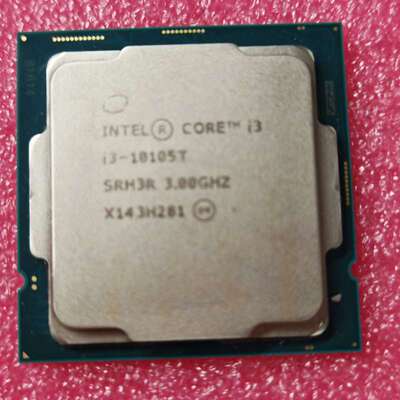 议价i3-10105T 实物图 外观有点使用痕迹 性可维修