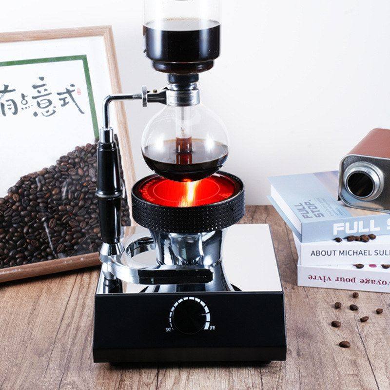 虹吸壶美规110光波炉虹吸式咖啡壶电光炉卤素灯加热器煮专用220V