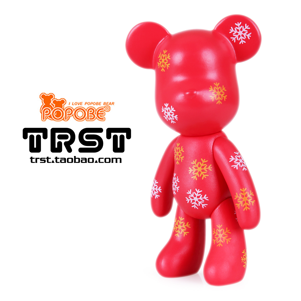 正品授权POPOBE/暴力熊，3寸摆件8厘米高，欢迎选购哦~~~