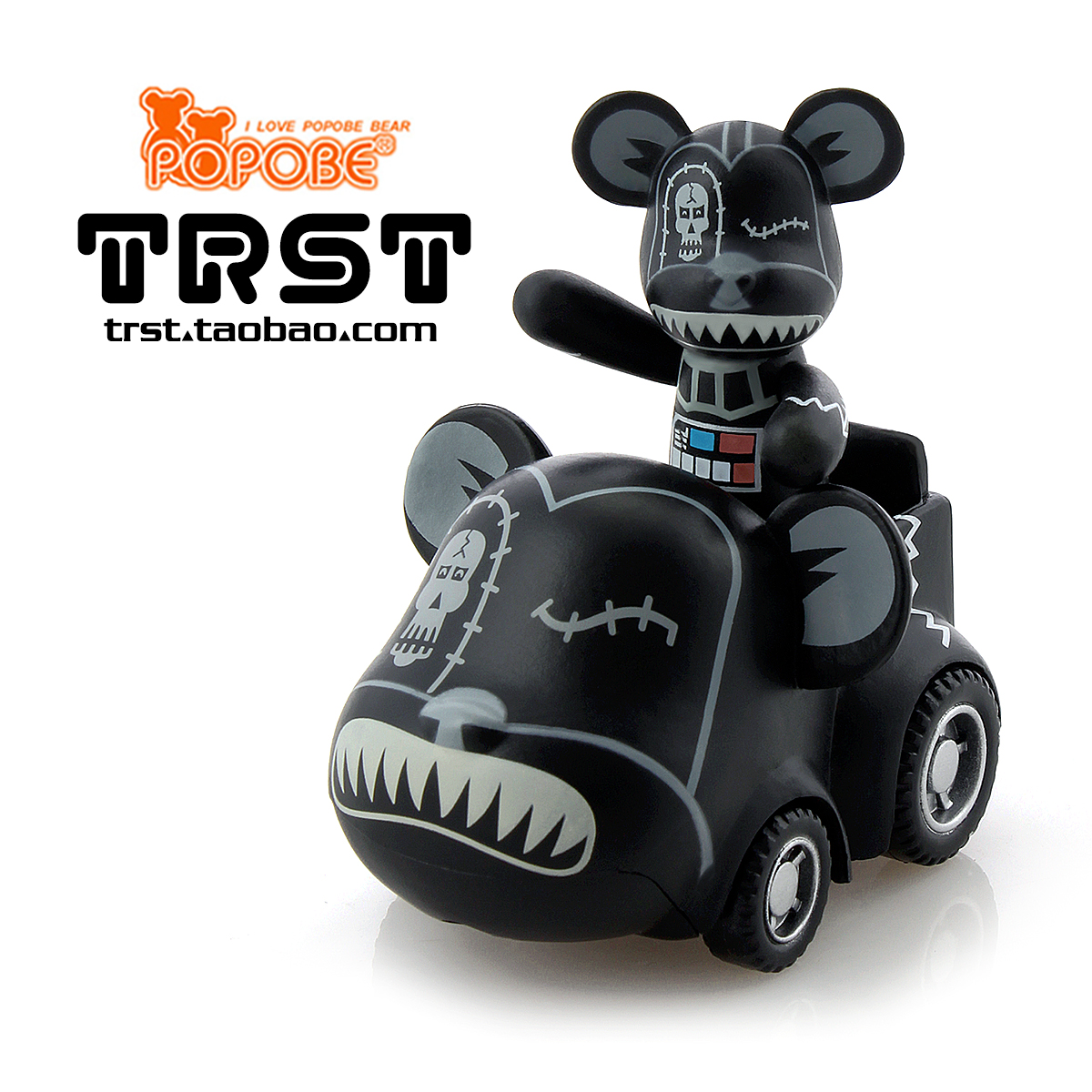 TRST POPOBE 正版 车载 暴力熊 MOMO熊 2寸 星战黑武士 公仔 车饰