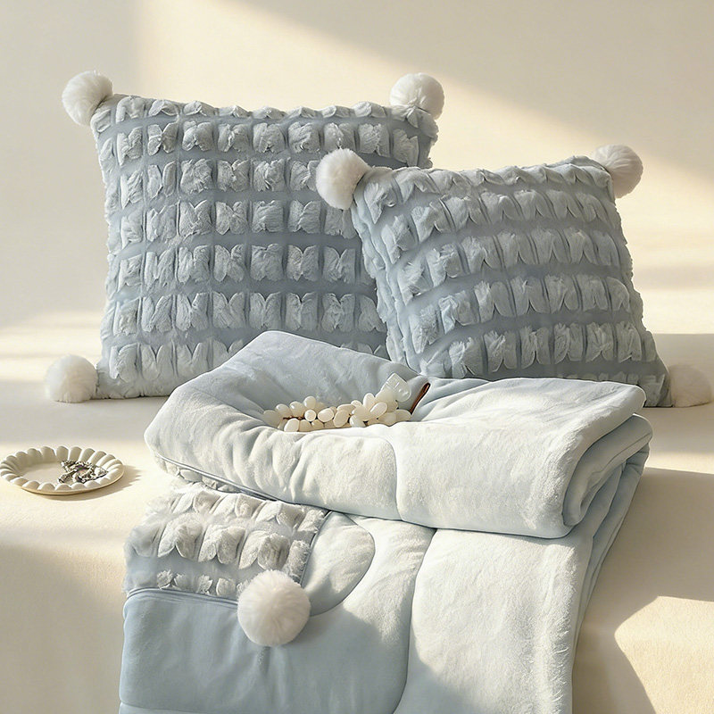 抱枕被子二合一2025新款车用盖毯被子两用办公室好物加厚午睡盖毯,居家布艺,抱枕被,淘宝优惠券,粉丝福利购,淘宝优惠卷