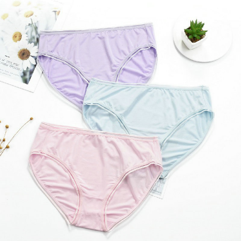 蝶安芬商场同款莫代尔棉三角内裤