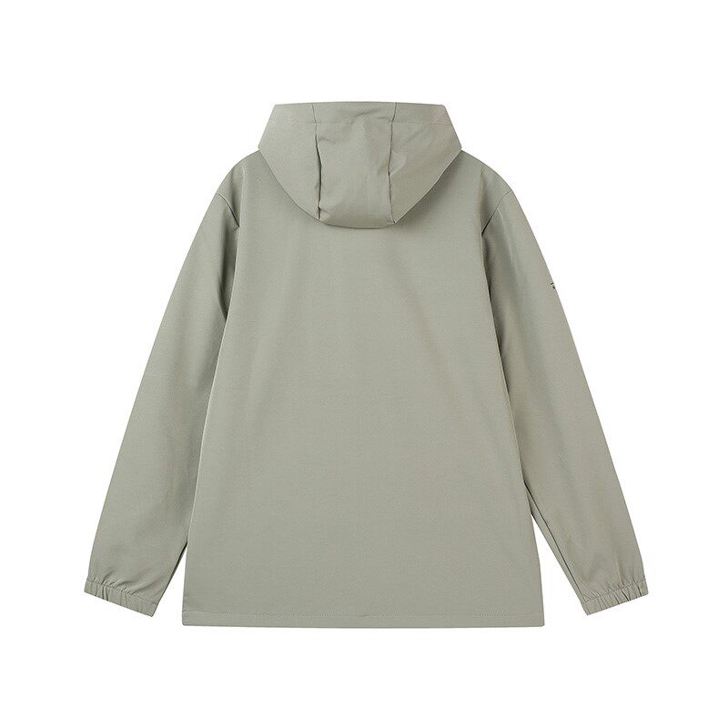 361 학위 남성 2023 봄과 가을 새로운 운동복 경량 빠른 건조 통기성 싱글 윈드 브레이커 후드 남성용 윈드 브레이커 러닝