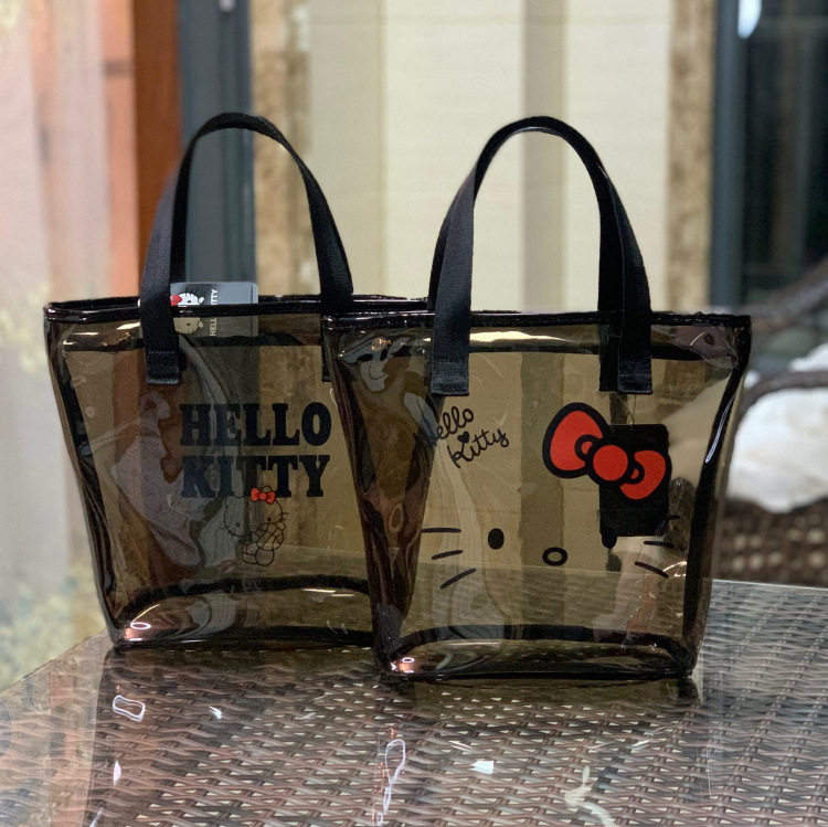 HelloKitty正版授权茶色透明防水