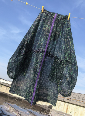 夏季新款抽绳连帽防晒衣 情侣款印花轻薄透气网眼外套上衣 561TK