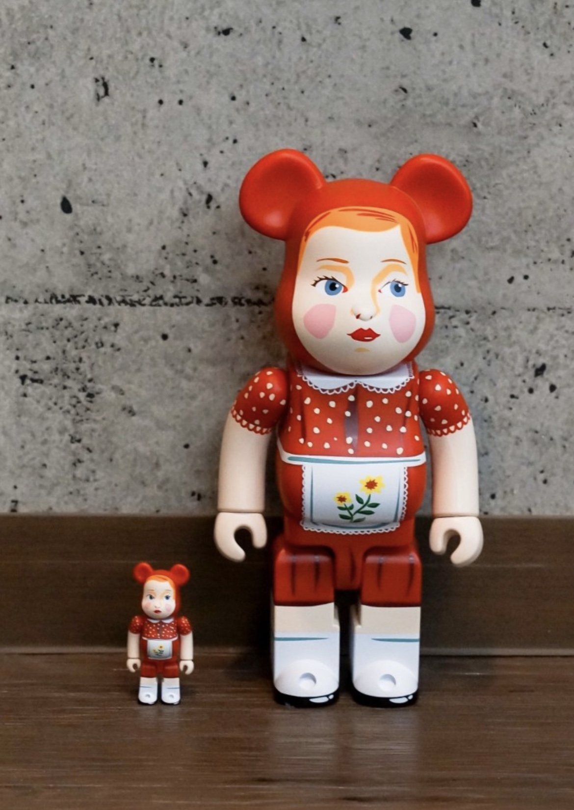 BE@RBRICK Nathalie Lete Chaperon rouge 小红帽 100％+400％