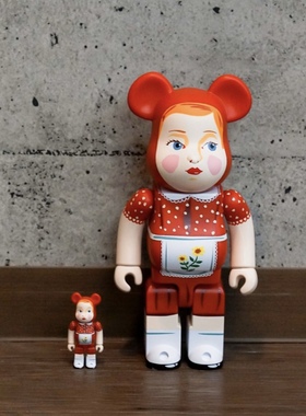BE@RBRICK Nathalie Lete Chaperon rouge 小红帽 100％+400％